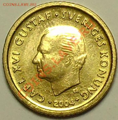 ШВЕЦИЯ - 10 крон 2004 - до 20 марта - 338