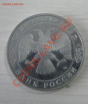 1 рубль 1993 Тургенев 17.03.2013 22?00 - P3140106