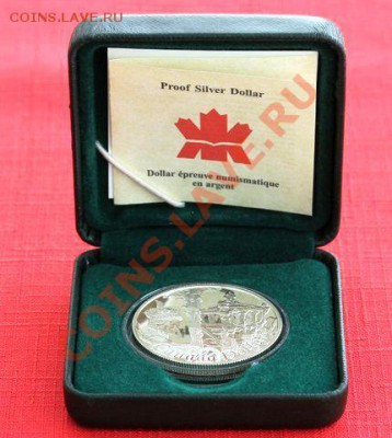 Канада Ag-925 1$ 2002 ПРУФ коробка сертификат до 20.03 22 - Канада доллар 2002-3.JPG