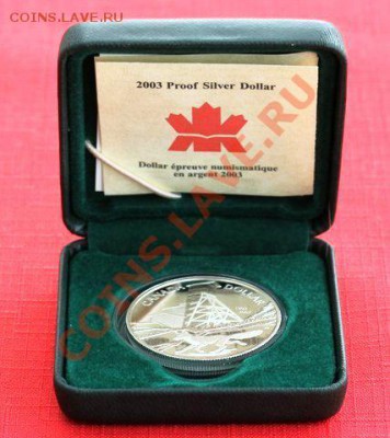 Канада Ag-999 1$ 2003 ПРУФ коробка сертификат до 20.03 22 - Канада доллар 2003-3.JPG