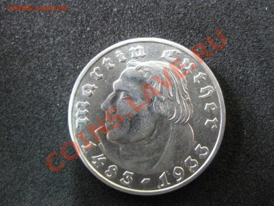 2 марки 1933F г, " 450 лет Мартину Лютеру",Ag!! - IMG_0099.JPG