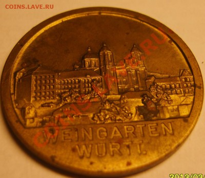 Настольная медаль WEINGARTEN WURTT до 19.03.13 в 22.00 - S8302216.JPG