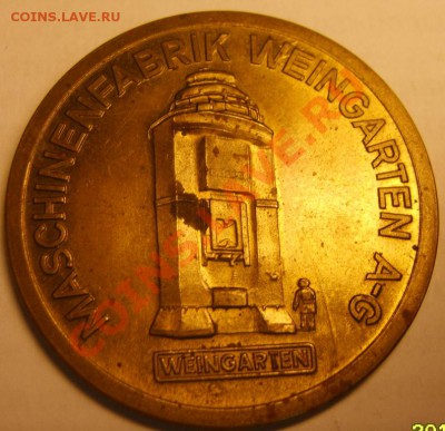 Настольная медаль WEINGARTEN WURTT до 19.03.13 в 22.00 - S8302217.JPG