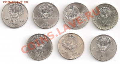 7 юб. монет. Менделеев, Ломоносов и др. до 17.03 в 22-00 фв - 7монет_аверс