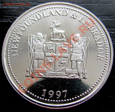 X43 Канада жетон NFLD & Labrador 32 mm 1997 до 22.03 в 22°° - X43 NFLD & Labrador 1997_1