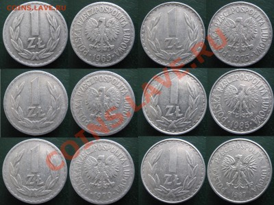 Разная инострань - 385 26 31 Польша 1 зл 60-80х