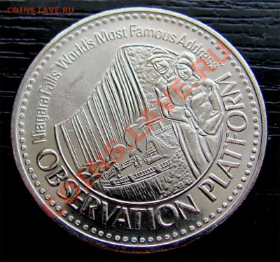 X45 Канада торговый доллар Niagara Falls 1983 в 22.03 в 22°° - X45 Niagara Falls 1$ 1983_2
