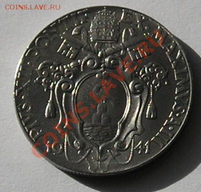 Ватикан, 2 Лиры 1941 "Пастух с ягнёнком" СОХРАН ! (19.03) - 8.JPG