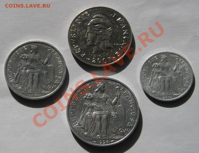 Новая Каледония, лот из 4 монет (19.03) - P1010737.JPG