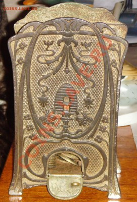 Металлическая копилка с печатью, 1908 год:опознание, оценка - SNV37500.JPG