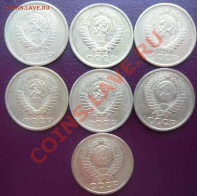 5 копеек 1973-79г. 7 шт. До 22.03.2013г. 22.00 МСК - P1110126.JPG