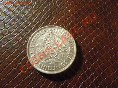 Великобритания 2 ширлинга 1937г. Геворг 6, до 21.03.2013г. - DSCN1350.JPG