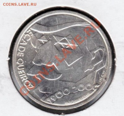 Португалия 500 эскудо 2000 UNC (21б03-22.00 МСК) - 500-2000a