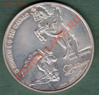Португалия 1000 эскудо 2000 UNC (21.03-22.00 МСК) - 1000-2000r