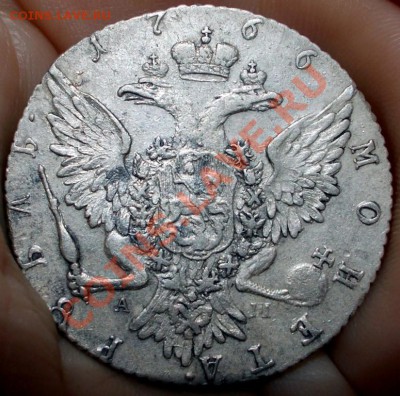 Рубль 1766 года, СПБ,АШ, до 21.03.13,22:00 МСК - 14 п (Medium)