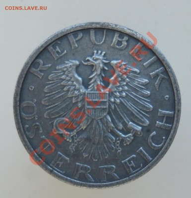 Австрия 10 грошен 1947 перечекан - 2-DSC03912.JPG