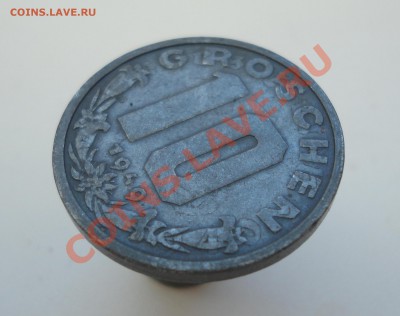 Австрия 10 грошен 1947 перечекан - 4-DSC03903-1.JPG