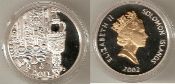 Золотой юбилей коронации - Солом. о-ва 2002 до 10.10.08 2200 - Solomon