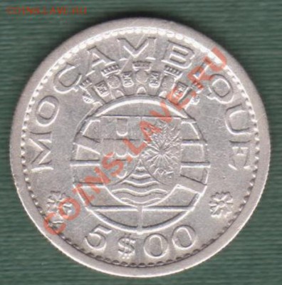 Португальский Мозамбик 5эск 1960г(22.03-22.00) - 5Ma