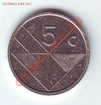 Аруба.5 Центов.2005. до 24 Марта - 20050004.JPG