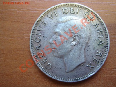 Канада: Ag-800 25 центов 1949 Георг 6 до 22.03.13 22-00 - Канада 25 центов 1949-2.JPG
