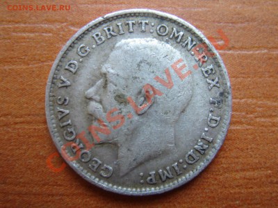 Великобритания: Ag-925 3 пенса 1916 Георг 5 до 22.03 22-00 - 3 пенса 1916-2.JPG
