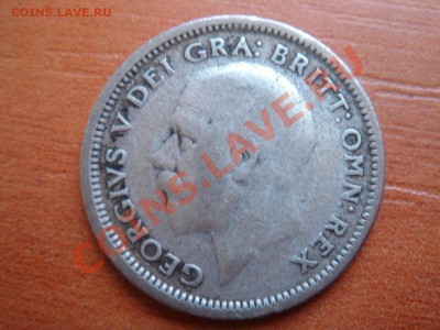 Великобритания: Ag-500 6 пенсов 1926 Георг 5 до 22.03 22-00 - 6 пенсов 1926-2.JPG