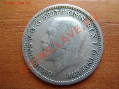 Великобритания: Ag-500 6 пенсов 1928 Георг 5 до 22.03 22-00 - 6 пенсов 1928-2.JPG