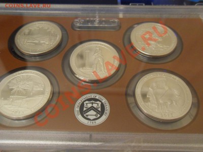 Доллары и квотеры США наборы Proof и UNC - SDC17728.JPG