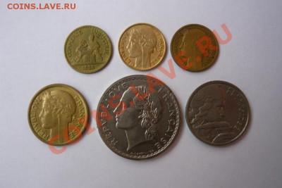Франция.1925-1955гг,6 монет.До 23.03. 22.00 мск. - P1070409.JPG