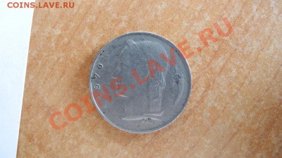 1 франк Бельгия 1970 - DSCN3480.JPG