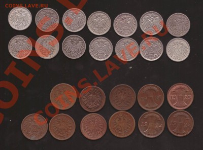 55 Кайзеровских и Веймарских пфеннигов (21.03) - pf 2 - 5 b.JPG