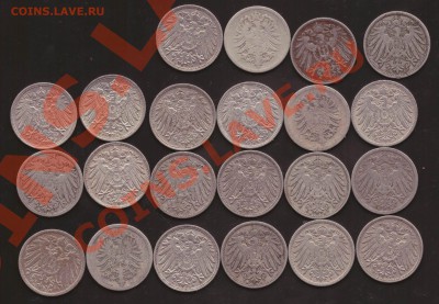 55 Кайзеровских и Веймарских пфеннигов (21.03) - Pf 10 a.JPG