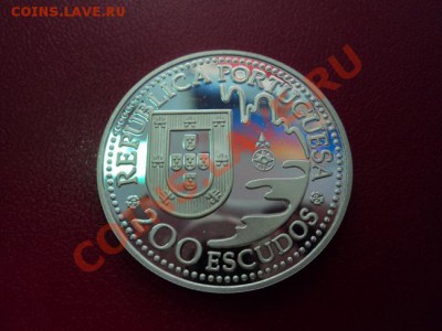Португалия. 200 эскудо 1993г. Корабль - DSC00107ф