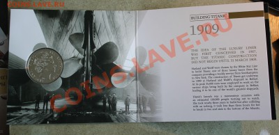 БРИТАНИЯ Олдерни 5 фунтов 2012 Титаник БУКЛЕТ  до 26.03.13г. - IMG_5264.JPG