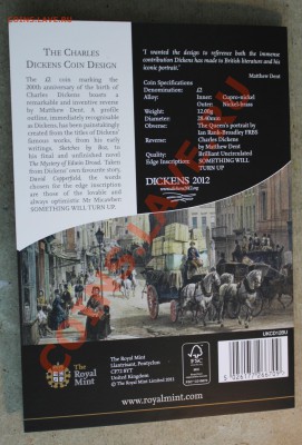 БМ БРИТАНИЯ 2 фунта 2012г.Чарльз Диккенс.Буклет до 26.03.13г - IMG_5282.JPG