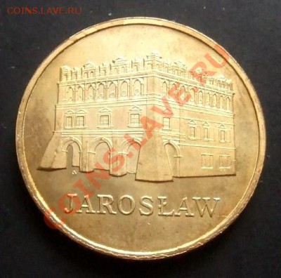 ПОЛЬША 2 злотых (2006) JAROSLAW до 22.03. (22.00) - Польша 2 злотых (2006) JAROSLAW  А