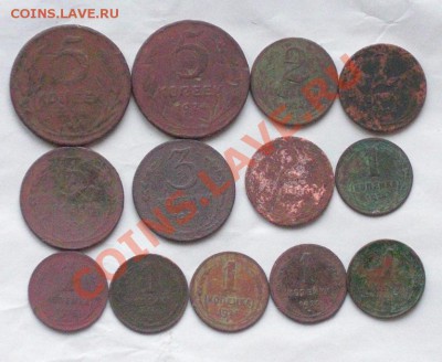 Медь 1924года  1к,2к,3к,5коп   13шт - 1924.JPG