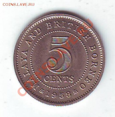 Малайя и Бр.Борнео.5 Центов.1958. до 26 Марта. - 19580004.JPG