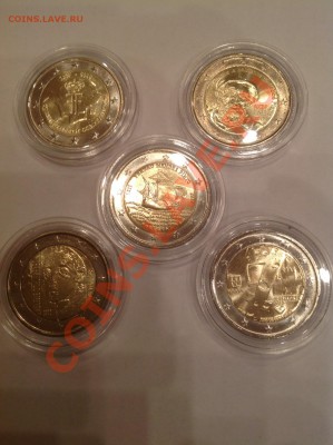 Юбилейные 2 евро. Лот 1 - image