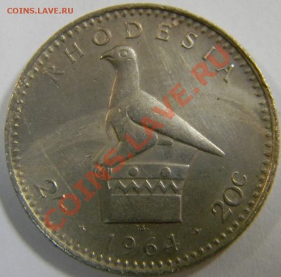 2 шиллинга 20 центов Родезия 1964г - DSCN5086_thumb