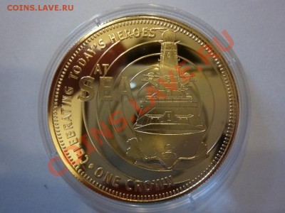 ДК Тристиан-Кунья 1 крона набор Самолет,Корабль,Танк 26.03 - P1020535.JPG
