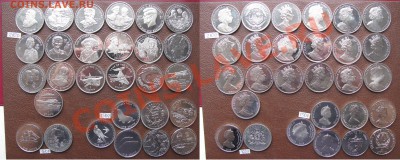 Иностранные монеты.Россыпь,наборы,серебро. От 21.03. - 2