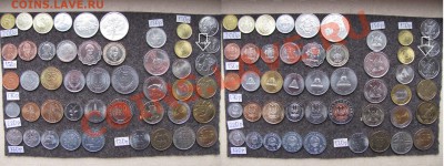 Иностранные монеты.Россыпь,наборы,серебро. От 21.03. - 3