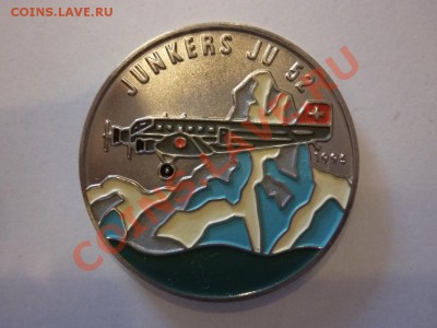 ДК Конго 100 франков Самолет цвет Юнкер 26.03 22.00 - P1020518.JPG