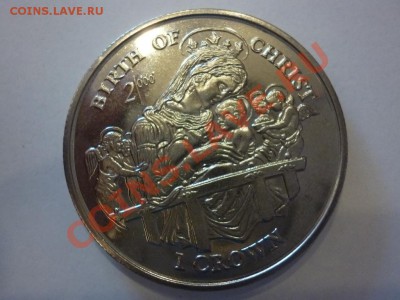 ДК Остров Мэн 1 крона Рождение Христа 26.03 22.00 - P1020526.JPG