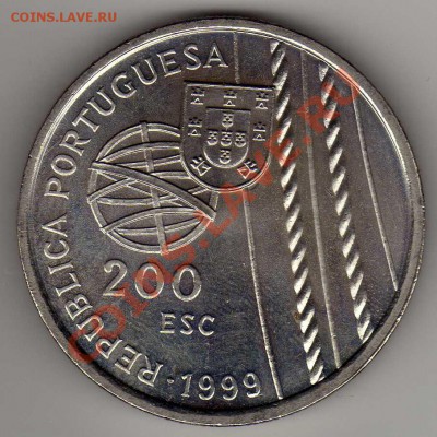 ПОРТУГАЛИЯ 200 ЭСКУДО 1999 СМЕРТЬ НА МОРЕ 28.03-22Ч (4714) - img192