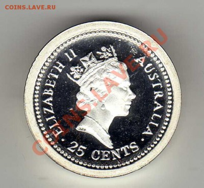 Ag АВСТРАЛИЯ 25 ЦЕНТОВ 1989 ВАНДЖИНА ДО 28.03-22Ч (4809) - img232