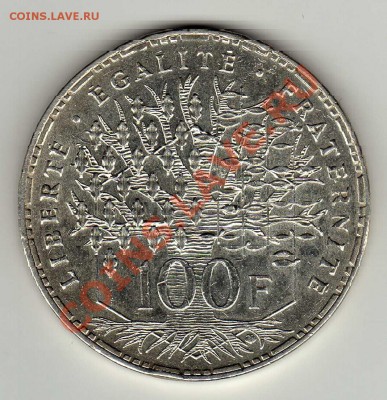 Ag ФРАНЦИЯ 100 ФРАНКОВ 1982 ДО 28.03.13 ДО 22.00МСК (4767) - img249