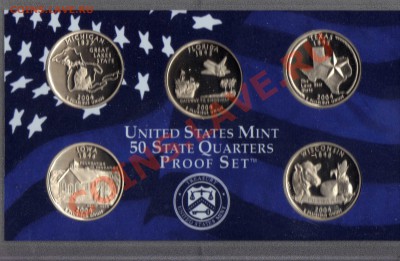 США НАБОР КВОТЕРОВ 2004 (5ШТ.) ДО 28.03.13 В 22.00МСК (4856) - img260